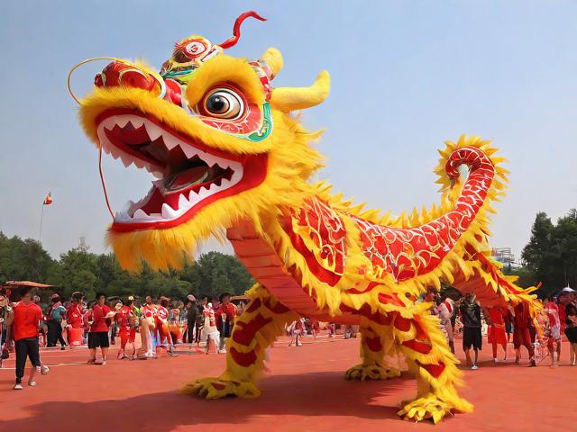 九游体育网站_ 传统民俗龙舞运动会，文化与运动的完美结合，运动会舞龙表演视频