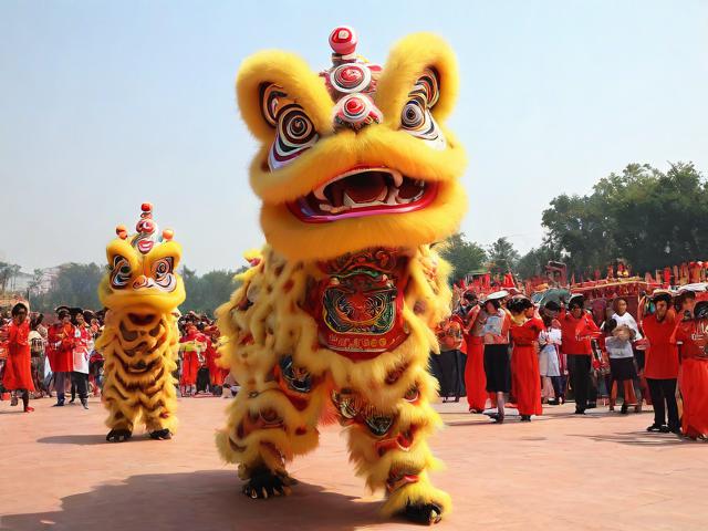 九游体育网站_ 传统舞狮竞技赛，舞动青春的民族精粹