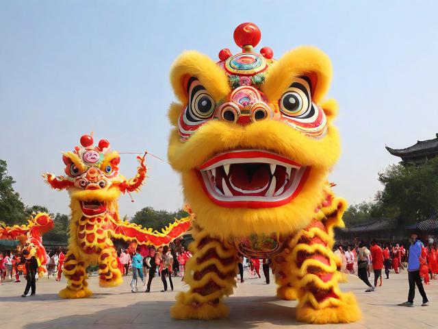九游体育网站_ 传统舞龙舞狮竞技，喜庆中展现运动魅力